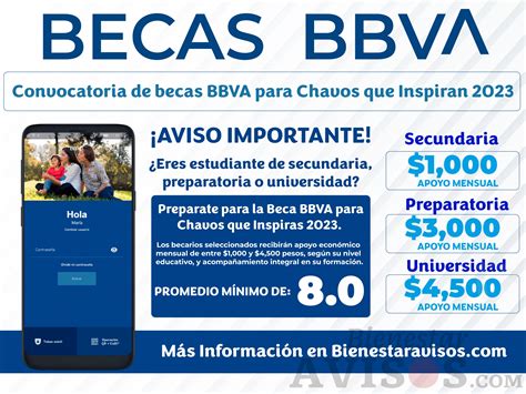 convocatoria becas bbva 2024